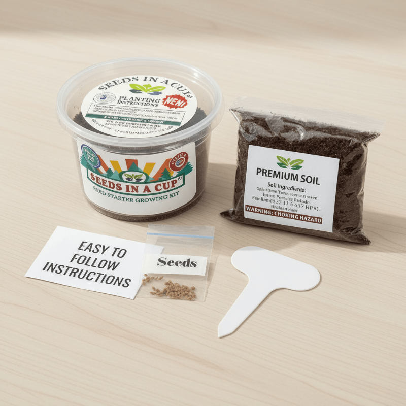 Tomato Grow Kit | Grow Fresh Tomatoes from Seed | Seeds In A Cup®
