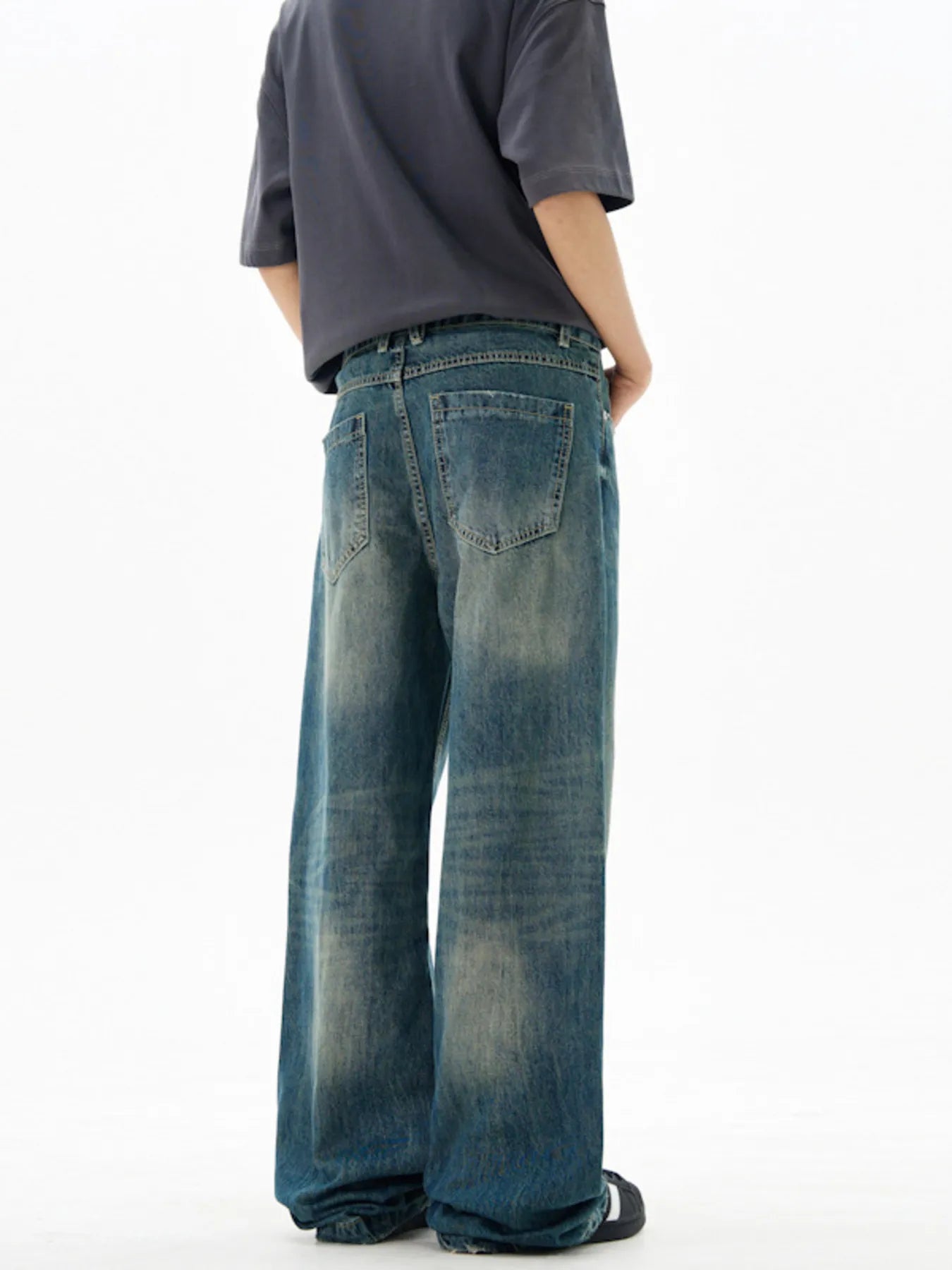 Men's Wide Leg Jeans