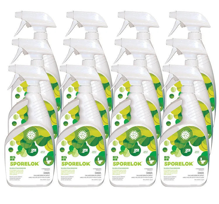 Sporelok Mildew Stain Remover, Ready To Use Spray, Quart
