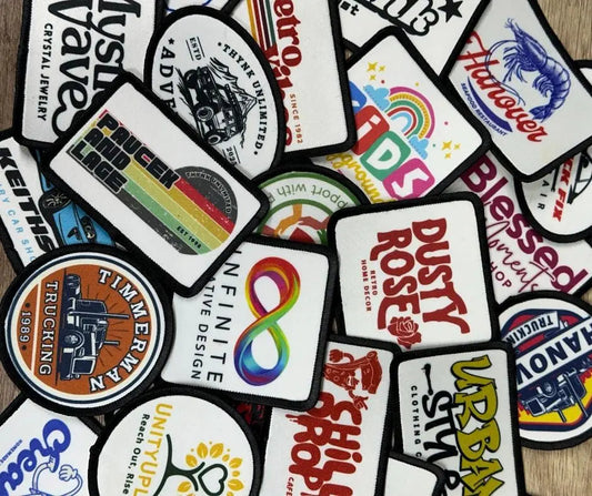 Full Color Dye Sublimation Custom Iron-On Patches