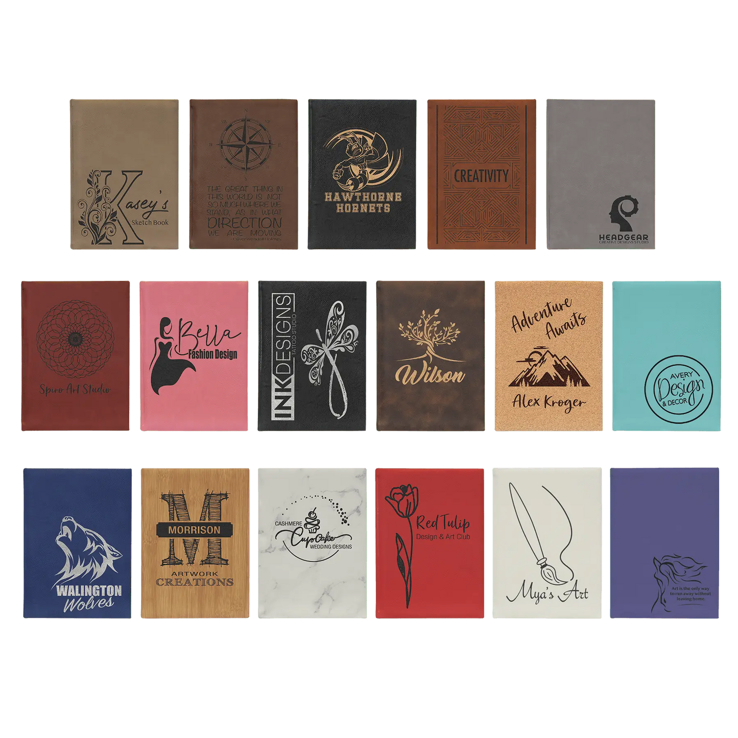 7" x 9 3/4" Sketch Book with Unlined Notepad