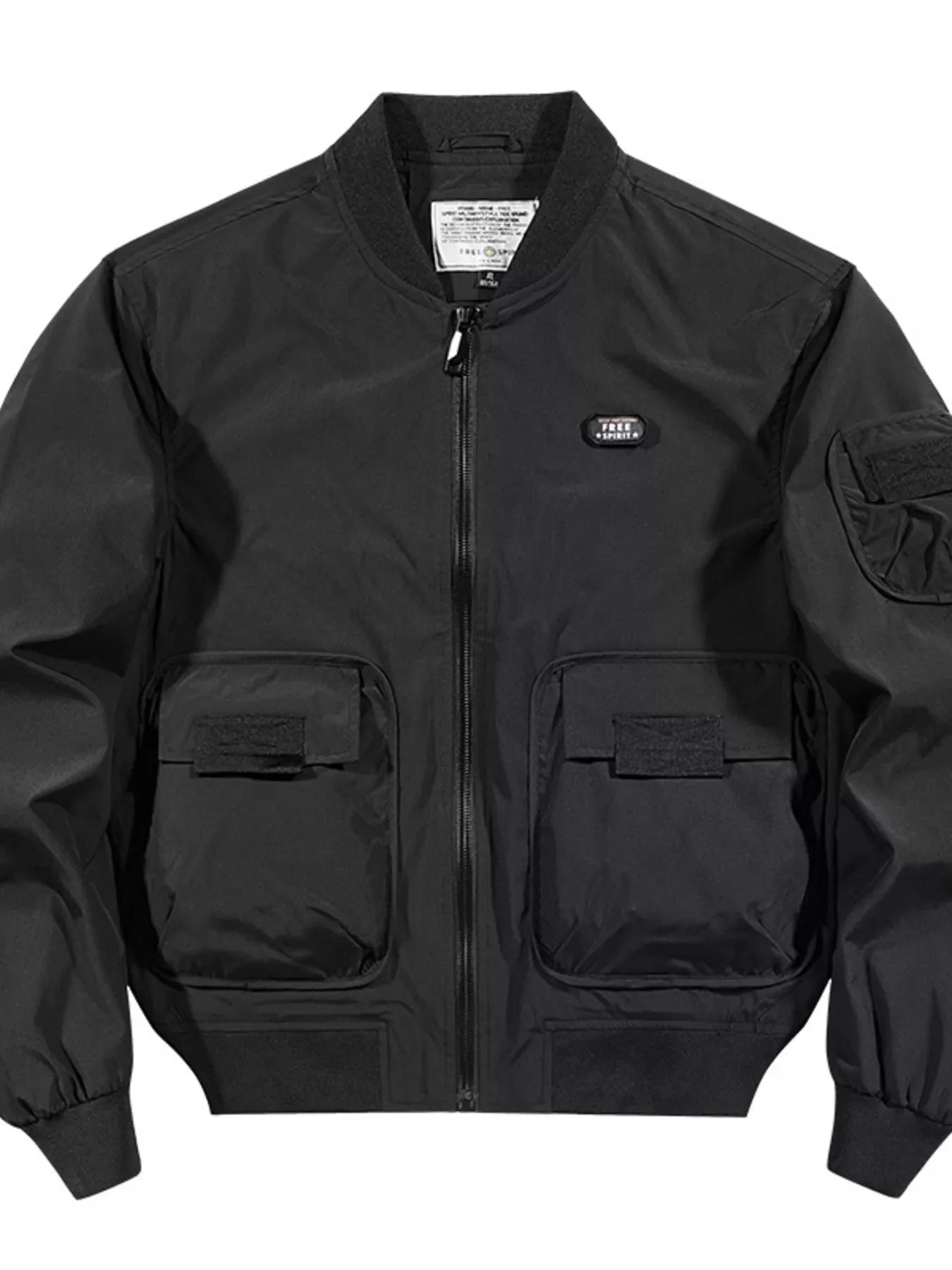 Men's Plus Size Lightweight Zip Up Jacket