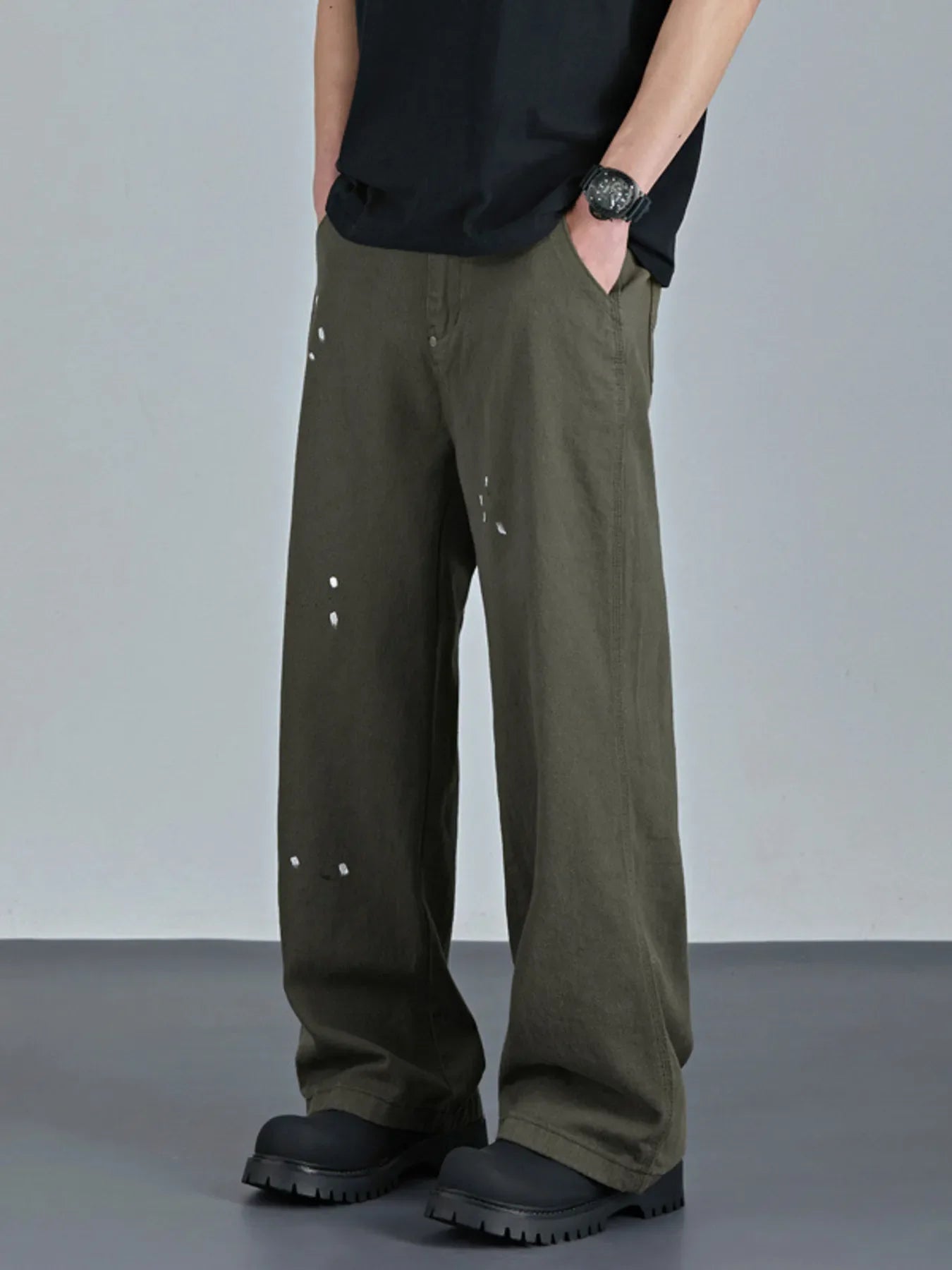 Men's Wide Leg Pants