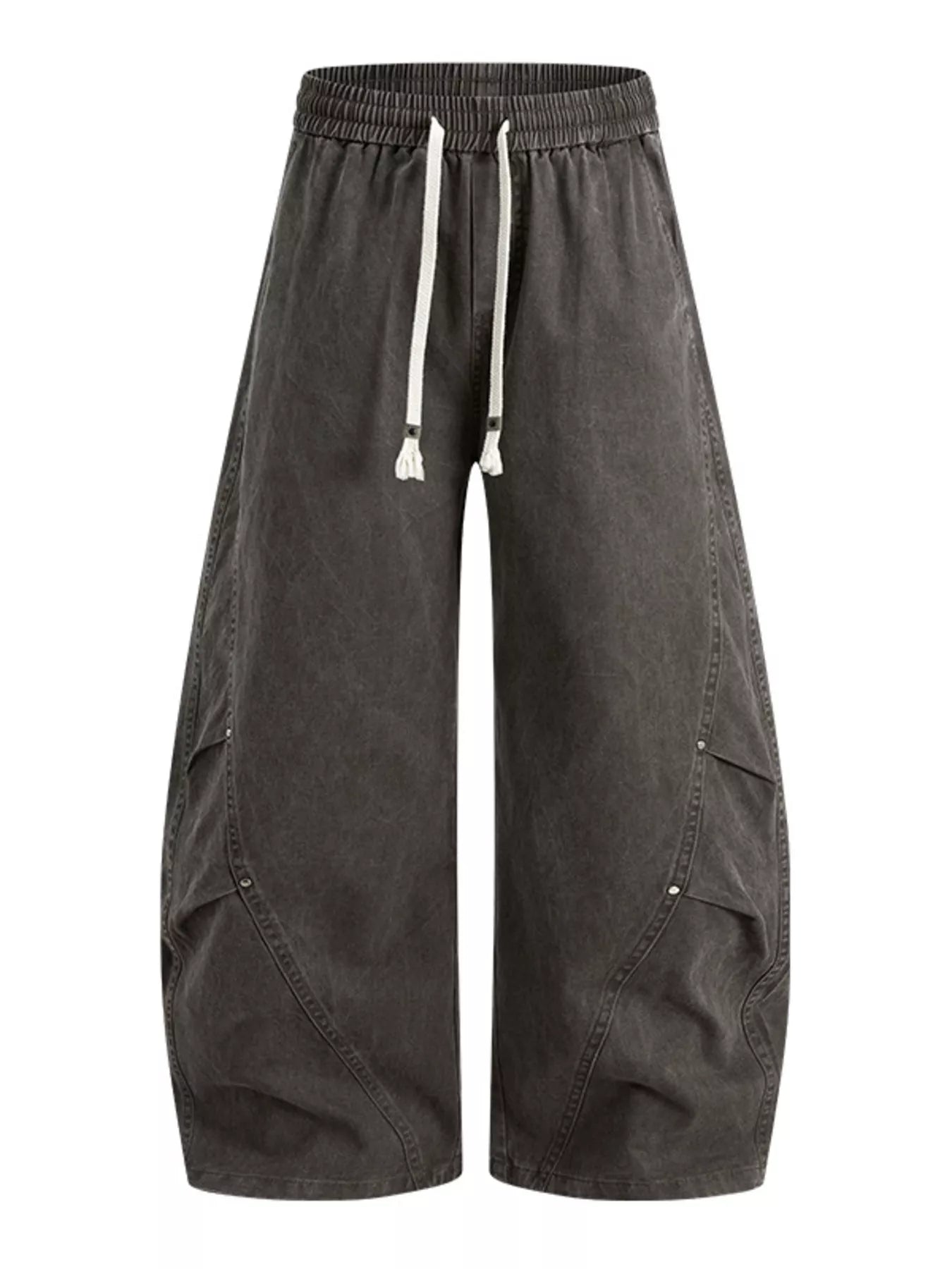 Men's Plus Size Vintage Wide Leg Casual Pants