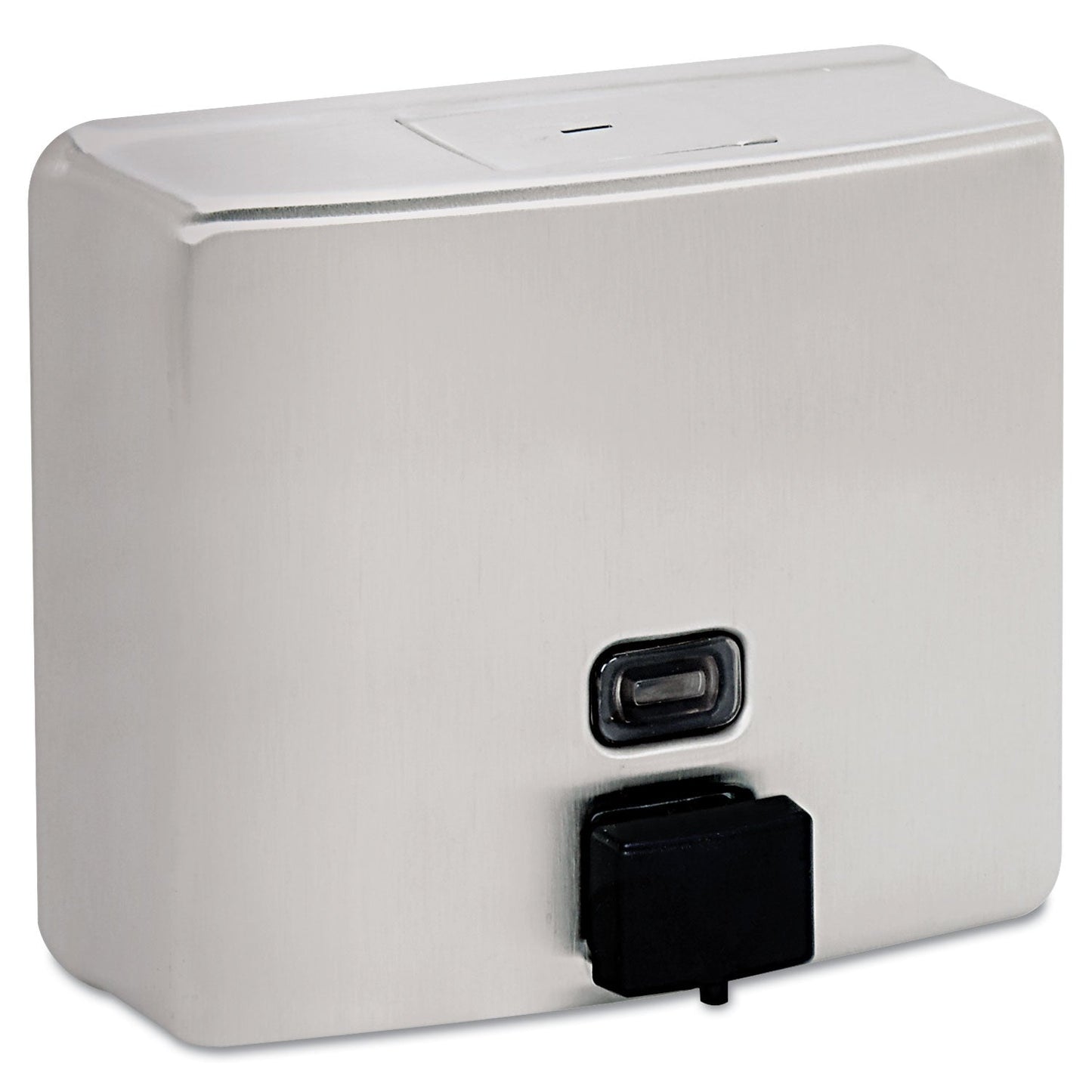 Bobrick ConturaSeries Surface-Mounted Liquid Soap Dispenser, 40 oz, 7 x 3.31 x 6.13, Stainless Steel Satin