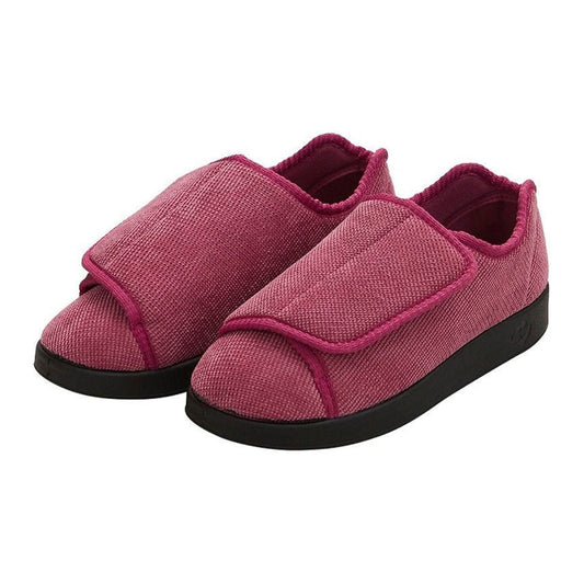 Silverts Slippers - Dusty Rose, Size 12 / 2X-Wide