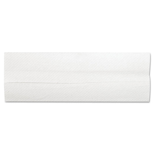 General Supply C-Fold Towels, 11 x 10.13, White, 200/Pack, 12 Packs/Carton