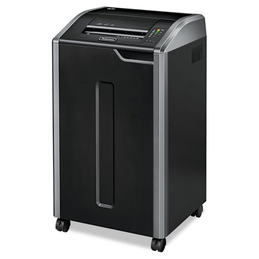 Fellowes Powershred 425i 100% Jam Proof Strip-Cut Shredder, 38 Manual Sheet Capacity, TAA Compliant