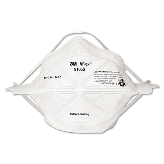 3M VFlex Particulate Respirator N95, Small, 50/Box