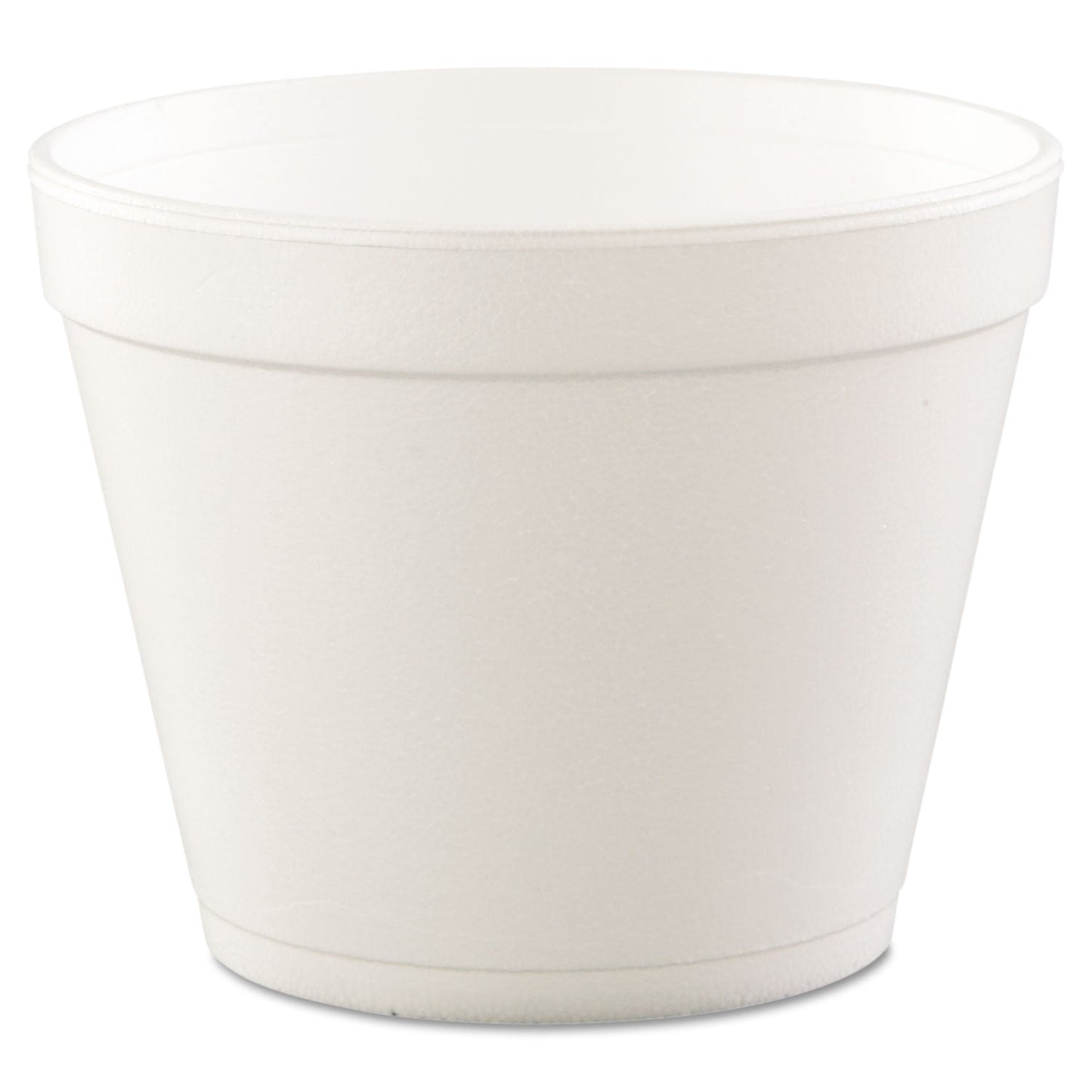 Dart Foam Containers, 24 oz, White, 25/Bag, 20 Bags/Carton