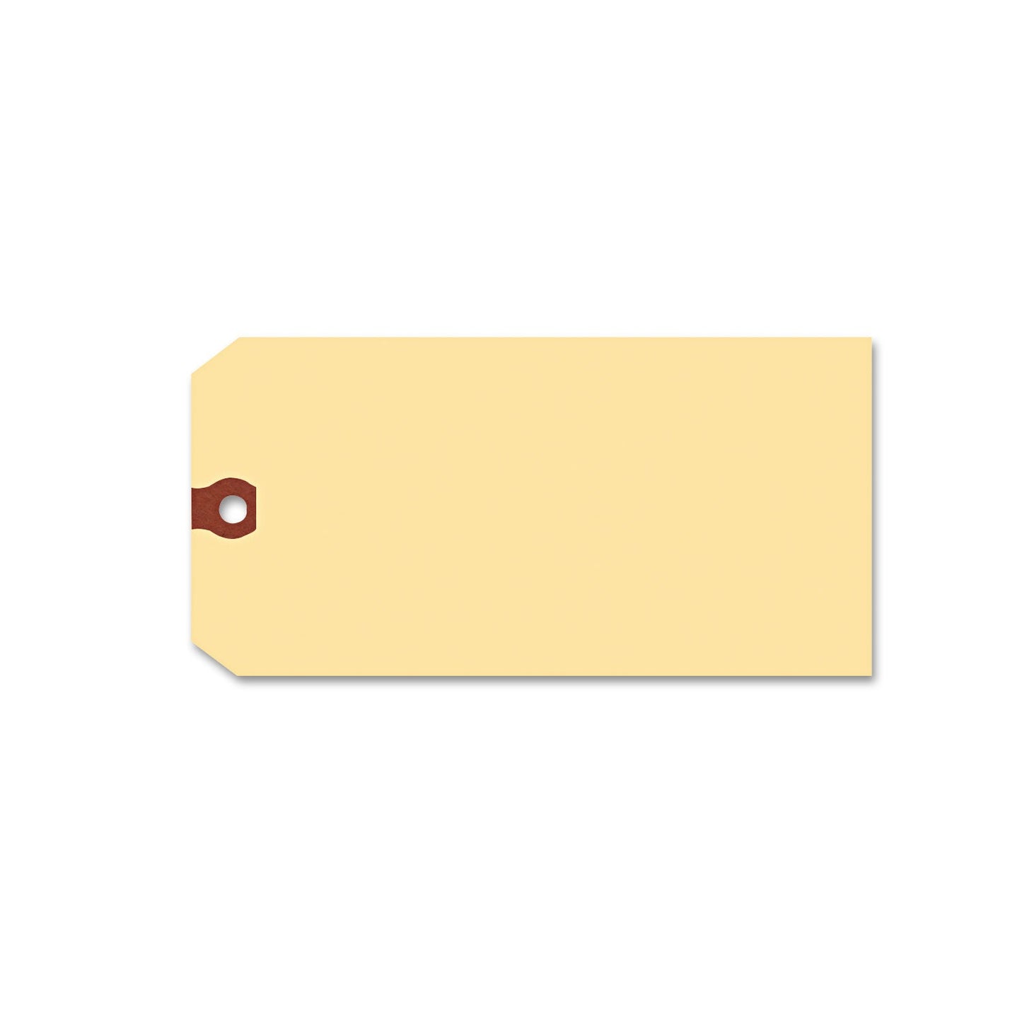 Avery Unstrung Shipping Tags, 11.5 pt Stock, 2.75 x 1.38, Manila, 1,000/Box