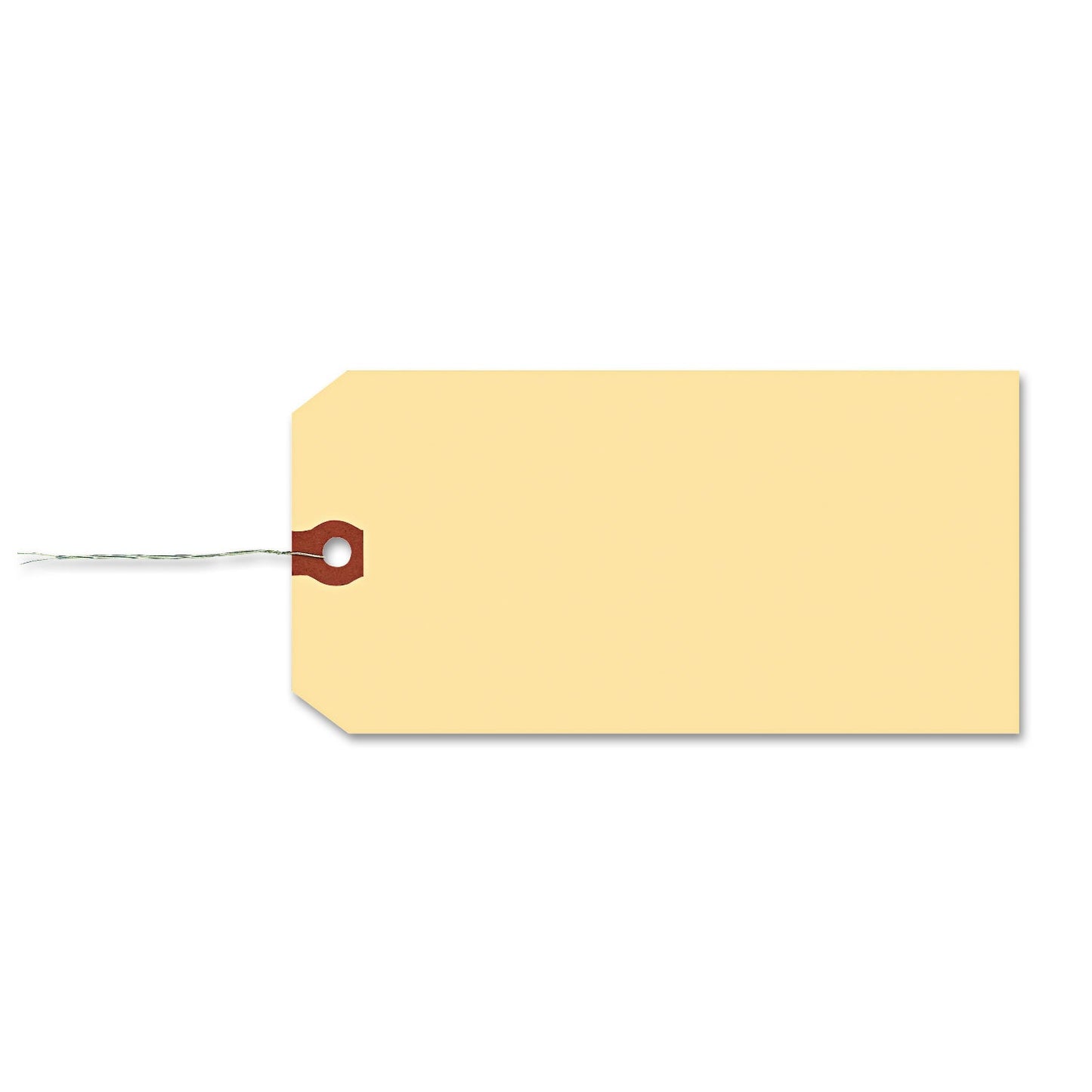 Avery Double Wired Shipping Tags, 11.5 pt Stock, 3.25 x 1.63, Manila, 1,000/Box