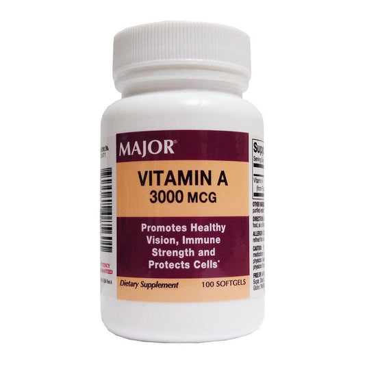 Vitamin A  Soluble Capsule 10Mu 100Ct