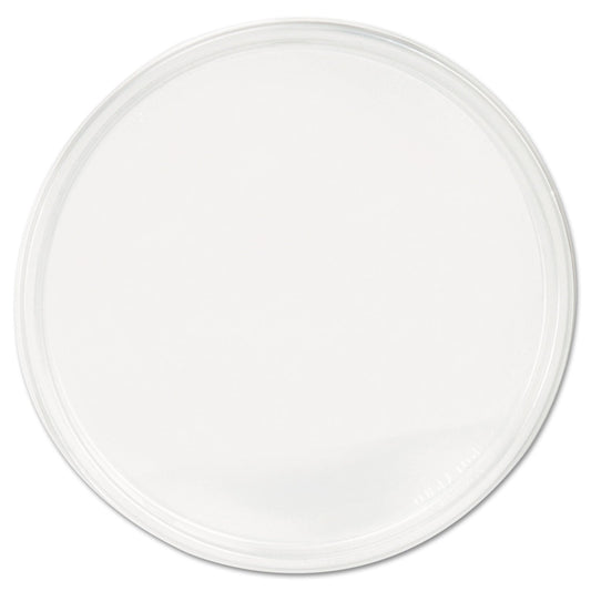 Fabri-Kal PolyPro Microwavable Deli Container Lids, Clear, Plastic, 500/Carton