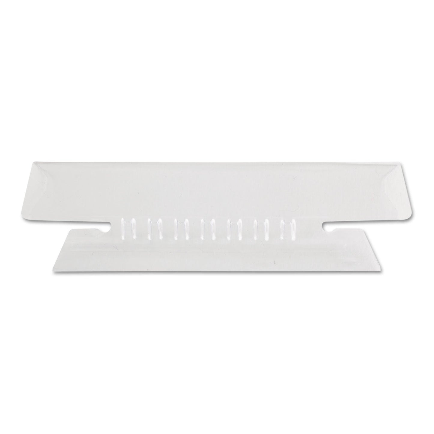 Pendaflex Transparent Colored Tabs For Hanging File Folders, 1/3-Cut, Clear, 3.5" Wide, 25/Pack