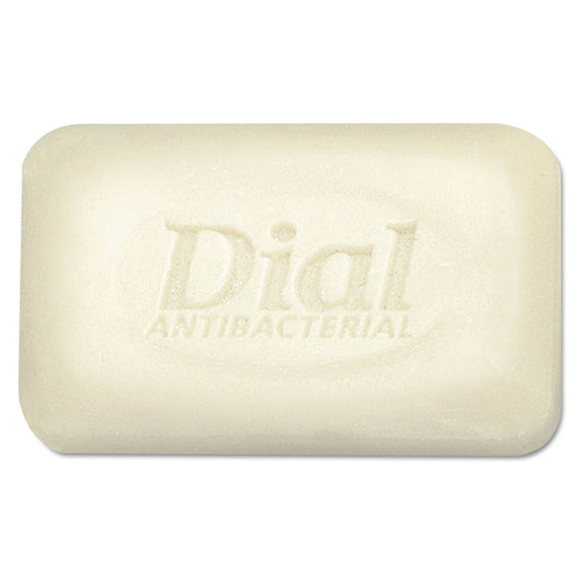 Dial Antibacterial Deodorant Bar Soap, Clean Fresh Scent, 2.5 oz, Unwrapped, 200/Carton