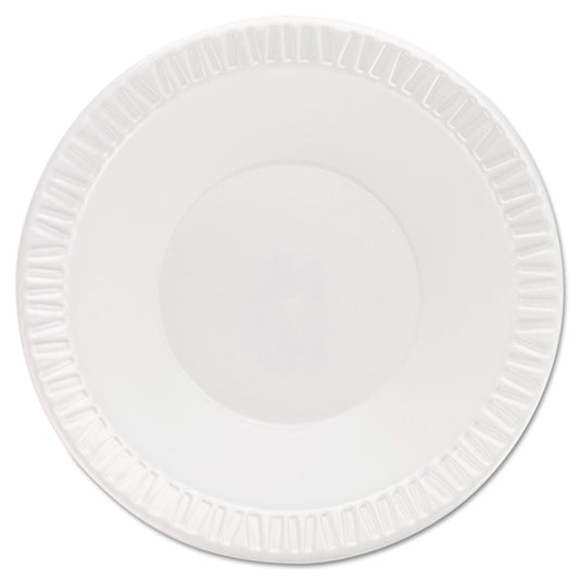 Dart Quiet Classic Laminated Foam Dinnerware Bowls, 10 to 12 oz, White, 125/Pack, 8 Packs/Carton