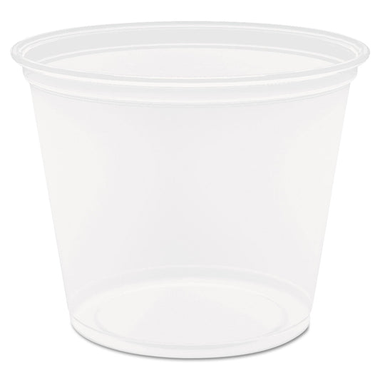 Dart Conex Complements Portion/Medicine Cups, 5.5 oz, Translucent, 125/Bag, 20 Bags/Carton