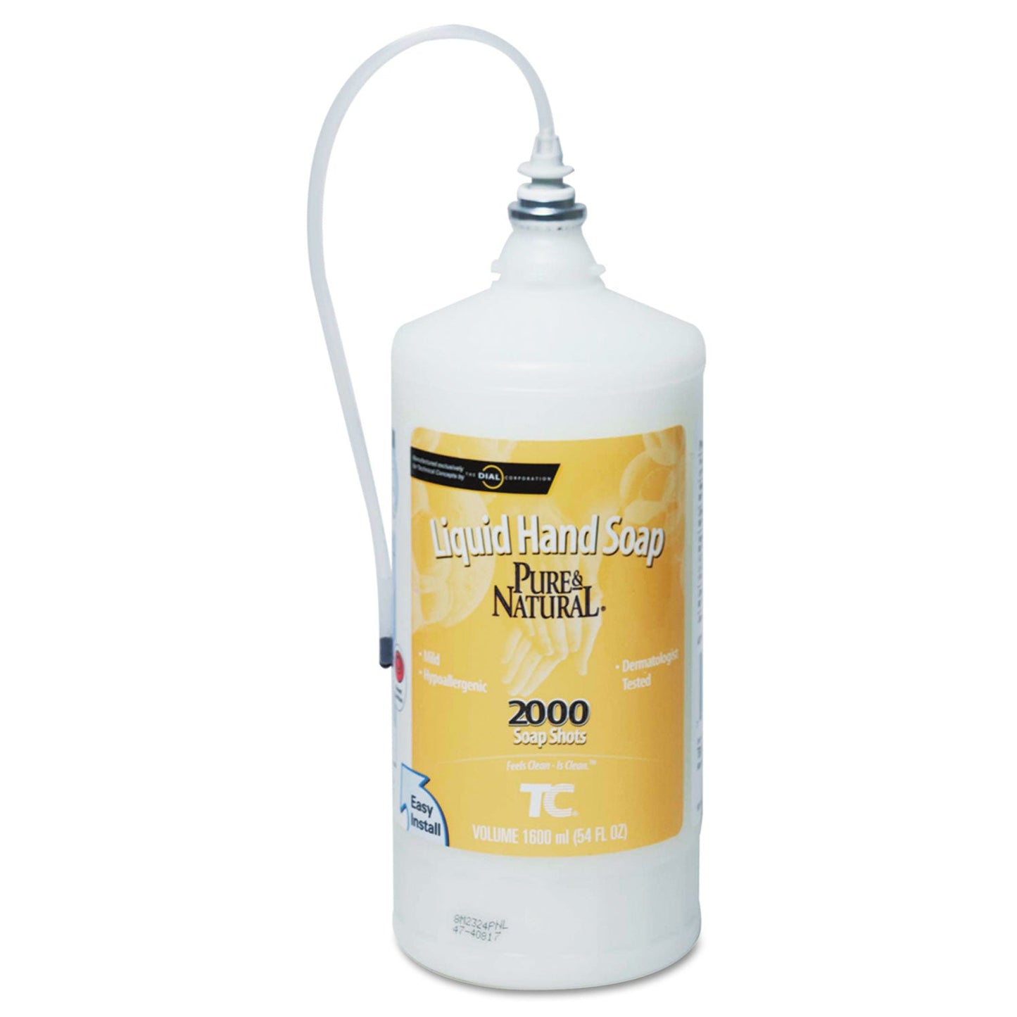 Rubbermaid Green Seal Certified Lotion Soap, Honeysuckle Scent, 800 mL Refill, 4/Carton