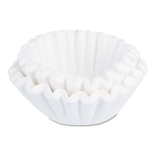 BUNN Commercial Coffee Filters, 32 Cup Size, Flat Bottom, 50/Cluster, 10 Clusters/Pack