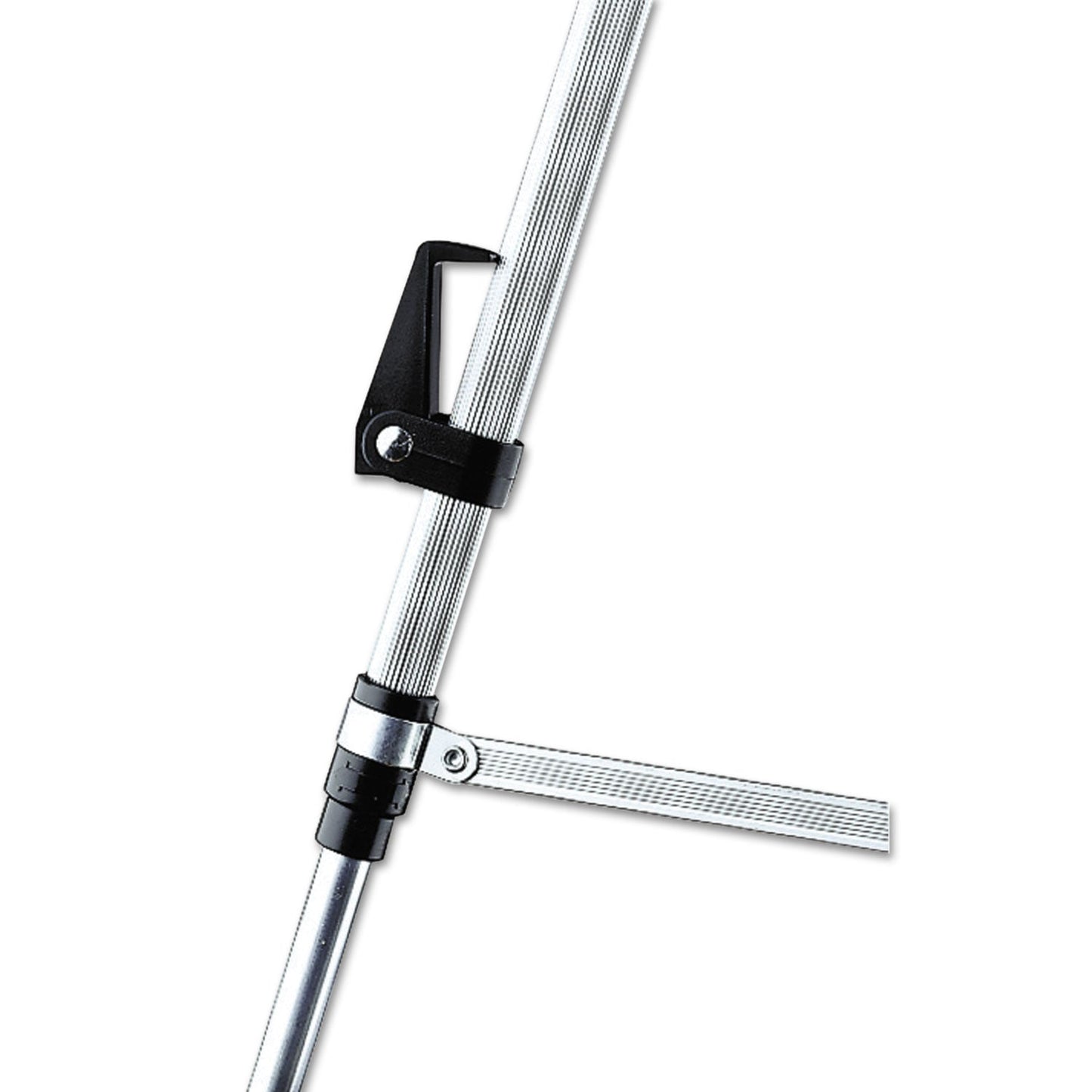 Quartet Lightweight Telescoping Tripod Easel, 38" to 66" High, Aluminum, Silver