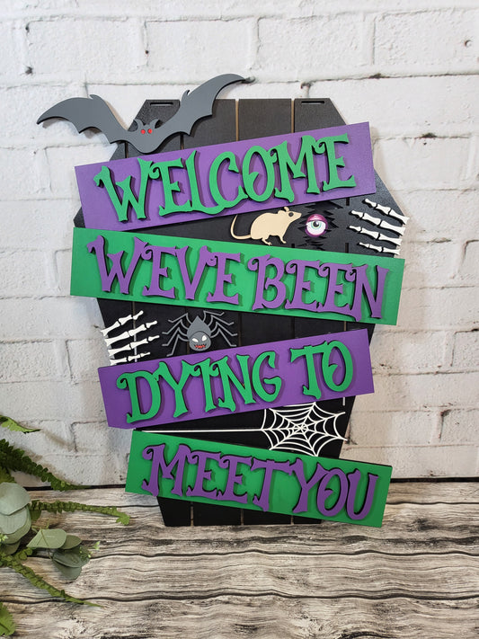 Coffin Door Hanger - Finished