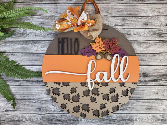 Hello Fall Leaves