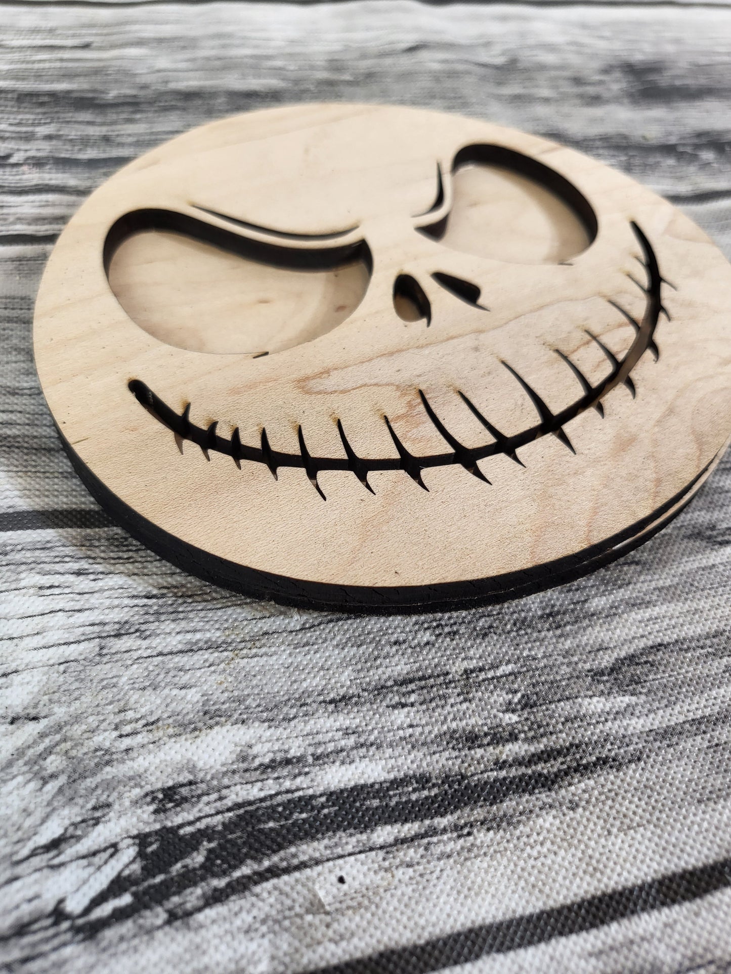 Witches Hat and Jack  standing blocks  DIY Unfinished Kit