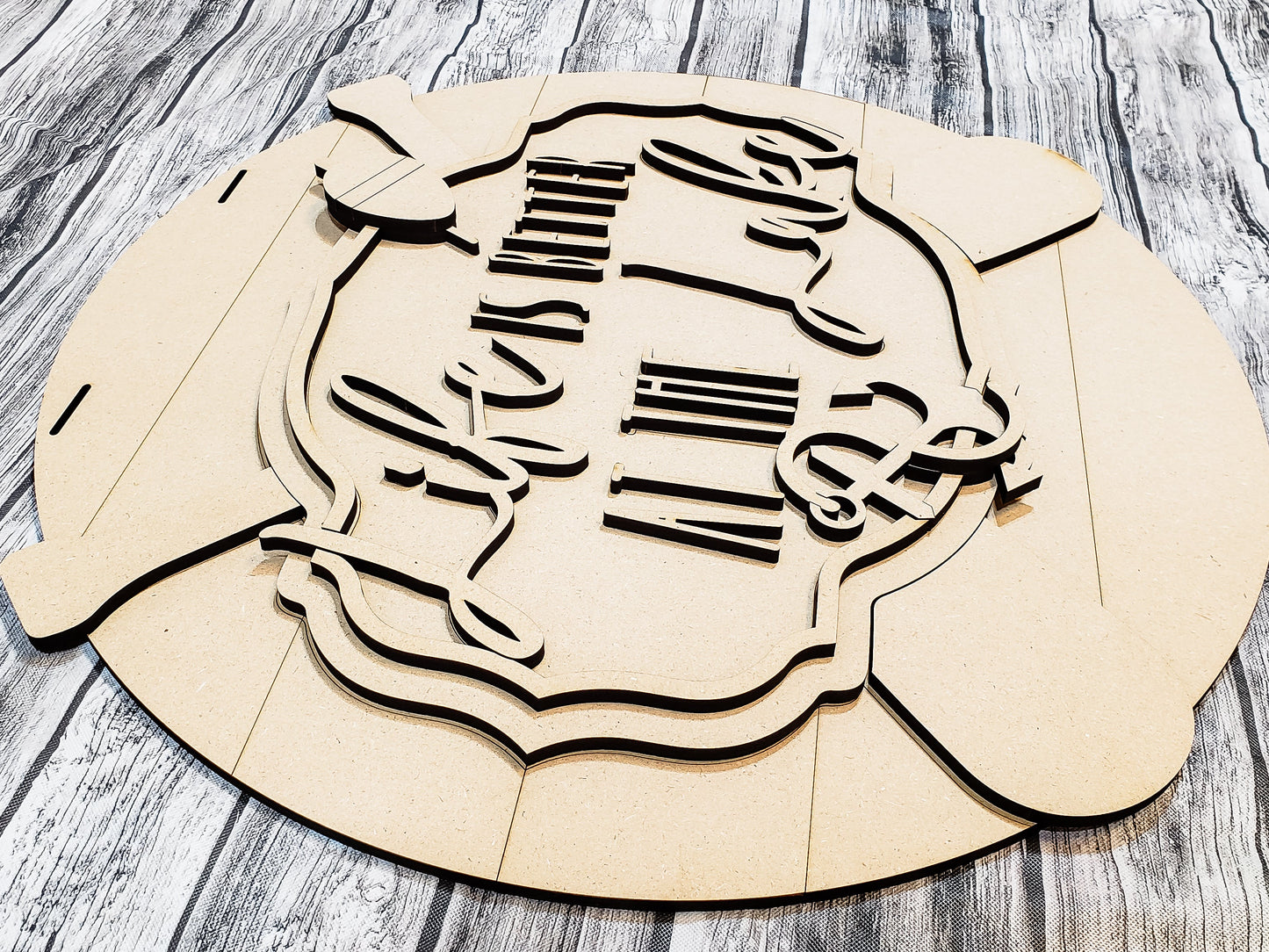 Life Is Better At The Lake Door Hanger DIY Unfinished Kit