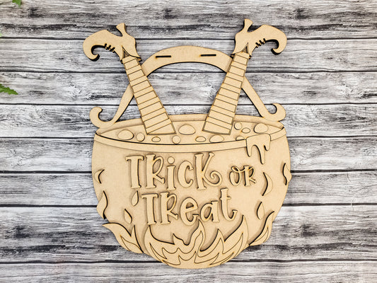 Witches Cauldron DIY Unfinished Kit