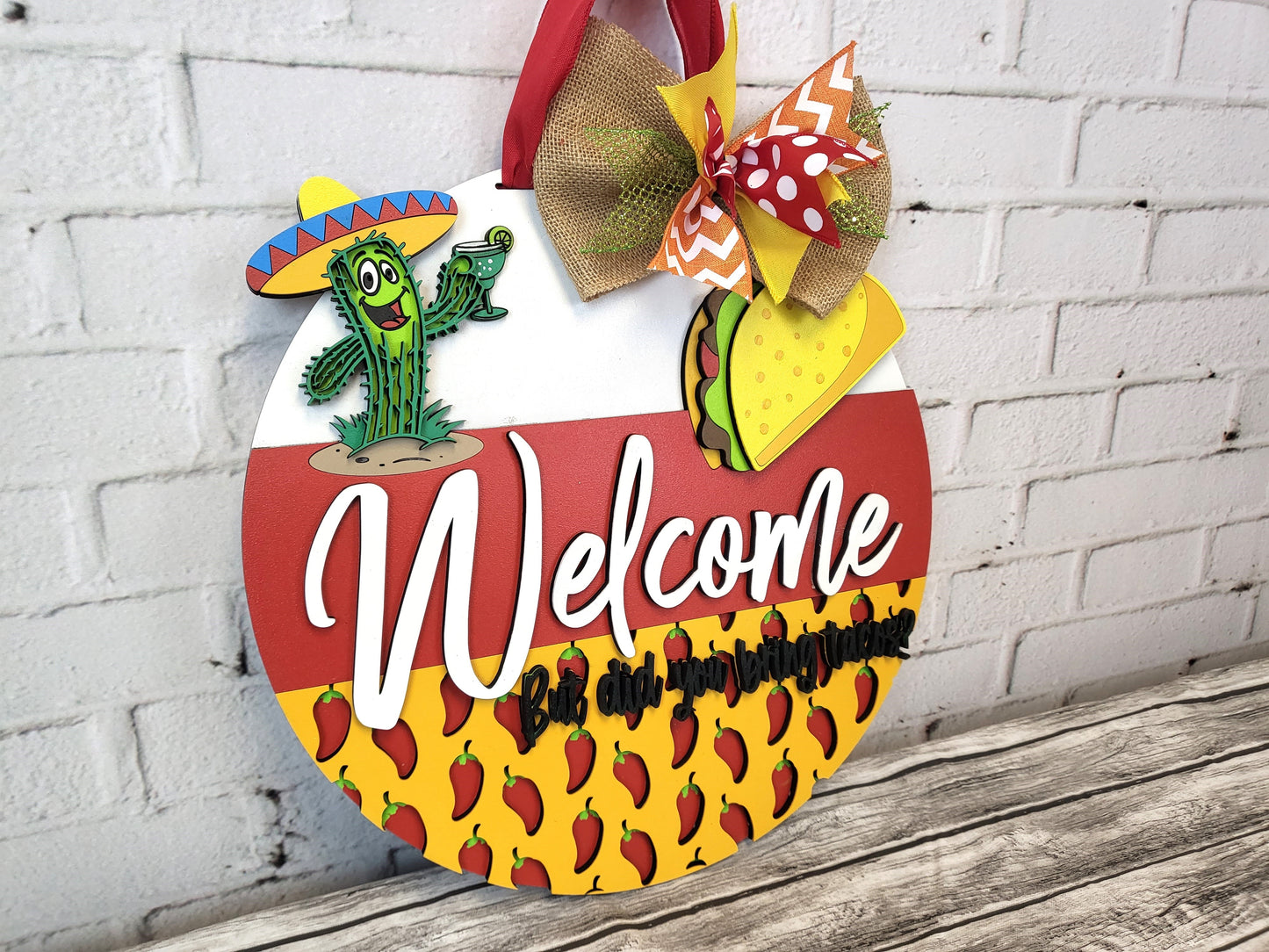 Finished - Welcome But Did You Bring Tacos