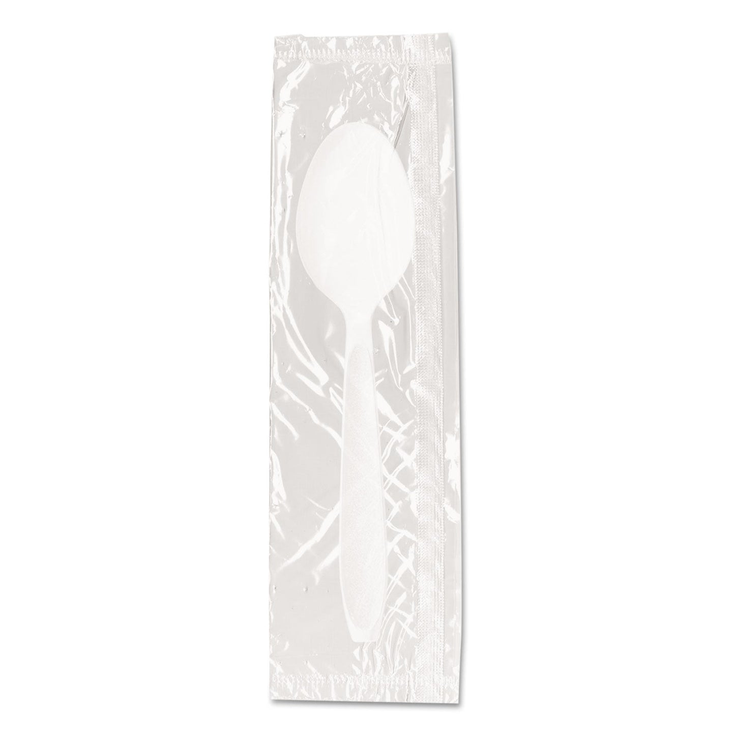 Dart Reliance Medium Heavy Weight Cutlery, Teaspoon, White, 1000/Carton