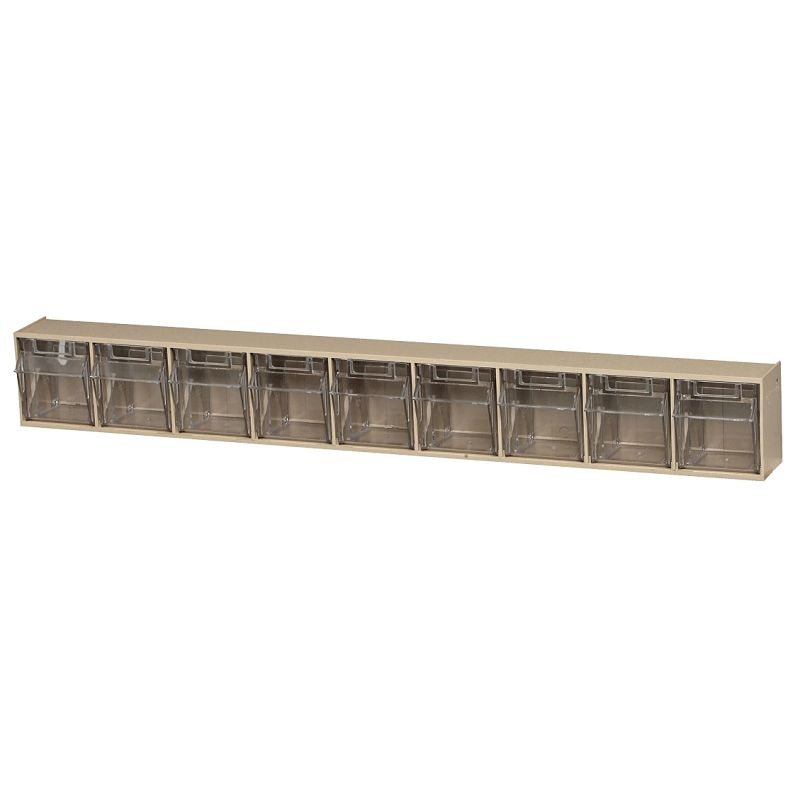 Quantum Storage Systems RQTB309IV Tip Out Bin, Polystyrene, Ivory