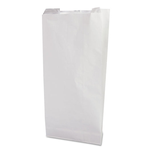 Bagcraft ToGo! Foil Insulator Deli and Sandwich Bags, 5.25" x 12", White Unprinted, 500/Carton