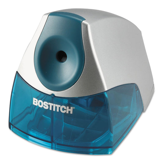 Bostitch Personal Electric Pencil Sharpener, AC-Powered, 4.25 x 8.4 x 4, Blue
