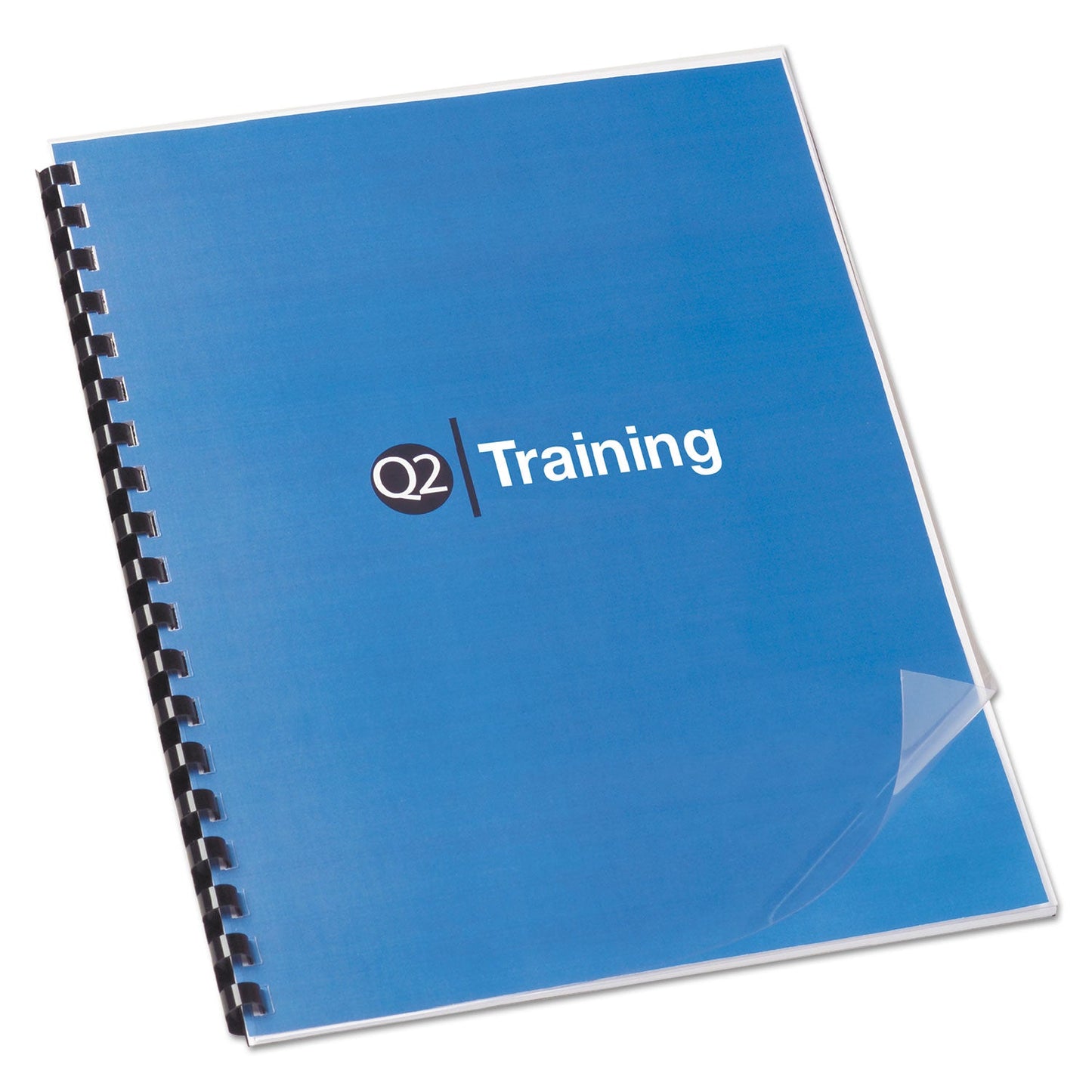 GBC Clear View Presentation Covers for Binding Systems, 6 mil, Clear, 11 x 8.5, Unpunched, 100/Box