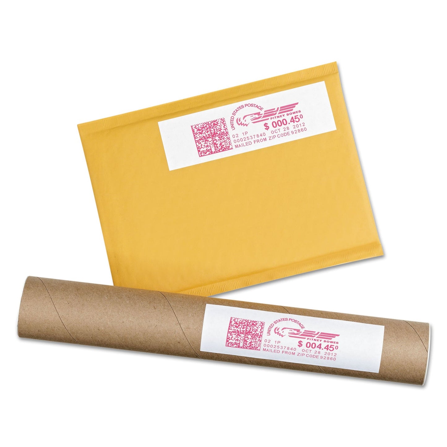 Avery Postage Meter Labels for Personal Post Office, 1.78 x 6, White, 2/Sheet, 30 Sheets/Pack, (5289)