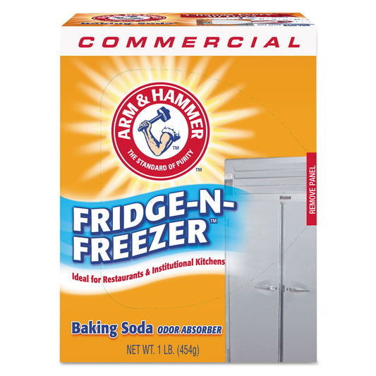 Arm & Hammer Fridge-n-Freezer Pack Baking Soda, Unscented, 16 oz, Powder