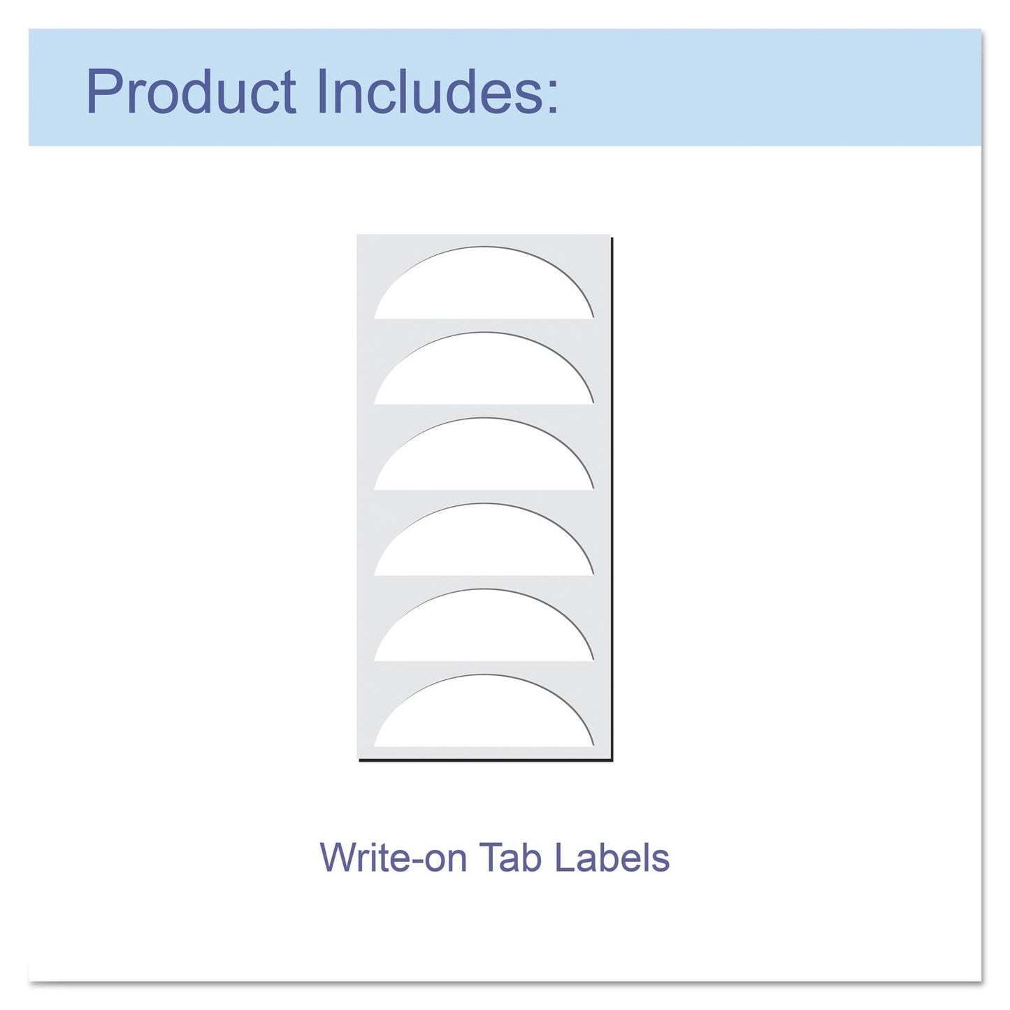C-Line Expanding Files, 1.63" Expansion, 7 Sections, Cord/Hook Closure, 1/6-Cut Tabs, Letter Size, Blue