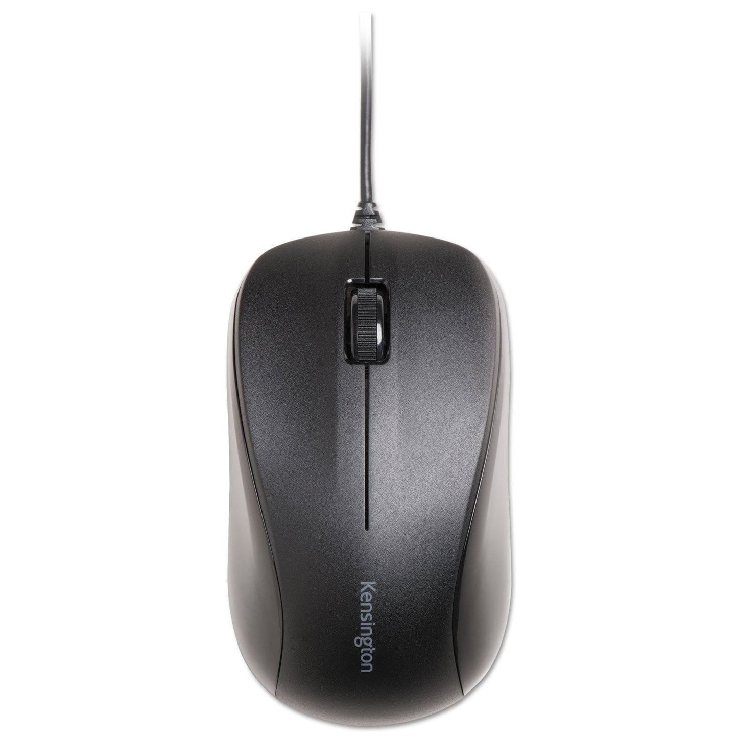 Kensington Wired USB Mouse for Life, USB 2.0, Left/Right Hand Use, Black