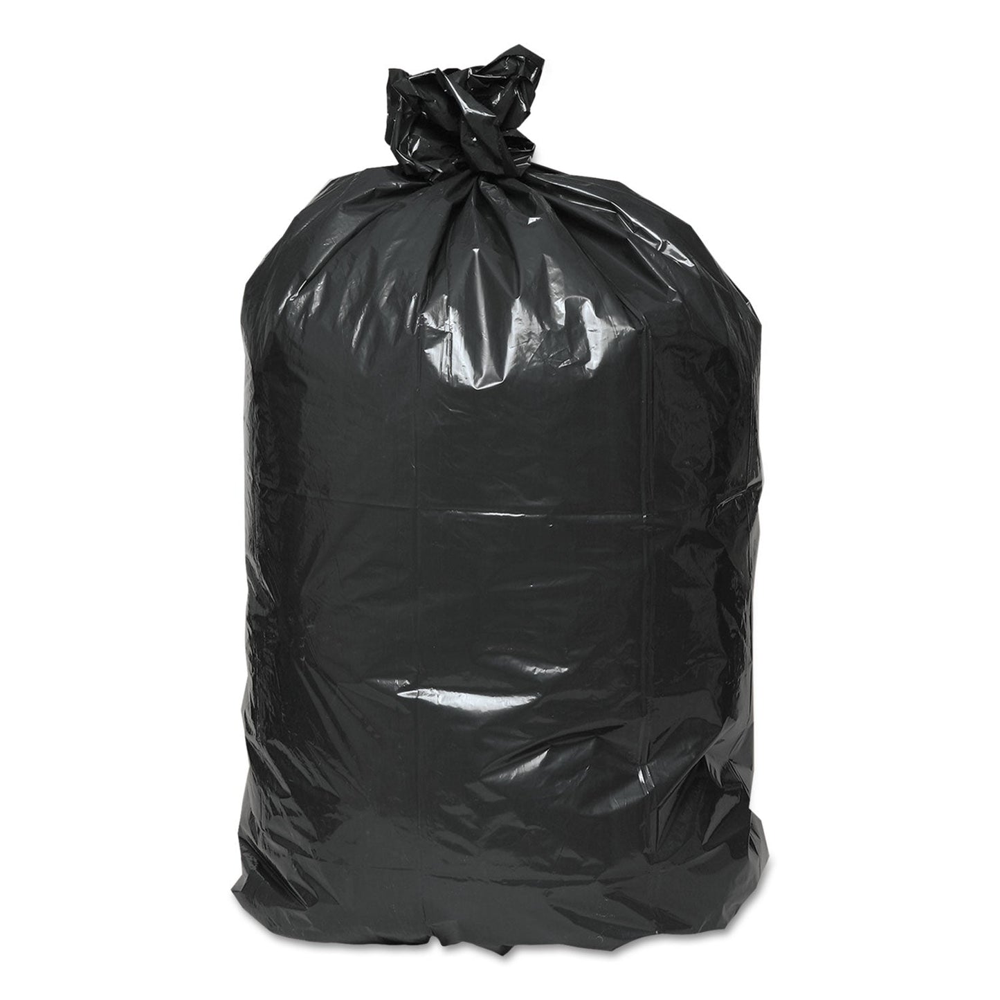 Classic Linear Low-Density Can Liners, 45 gal, 0.63 mil, 40" x 46", Black, 250/Carton