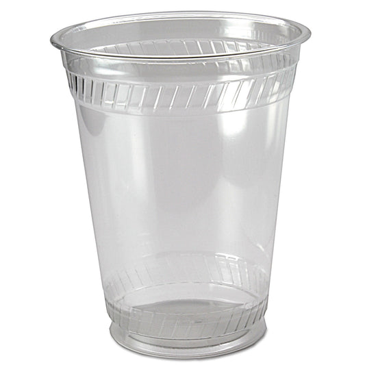 Fabri-Kal Kal-Clear PET Cold Drink Cups, 16 oz to 18 oz, Clear, 50/Sleeve, 20 Sleeves/Carton