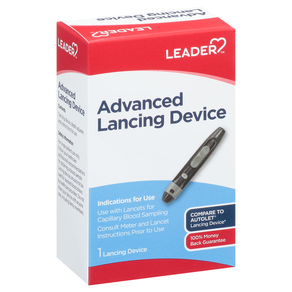 Leader™ Advanced Lancing Device – For Daily Glucose Testing