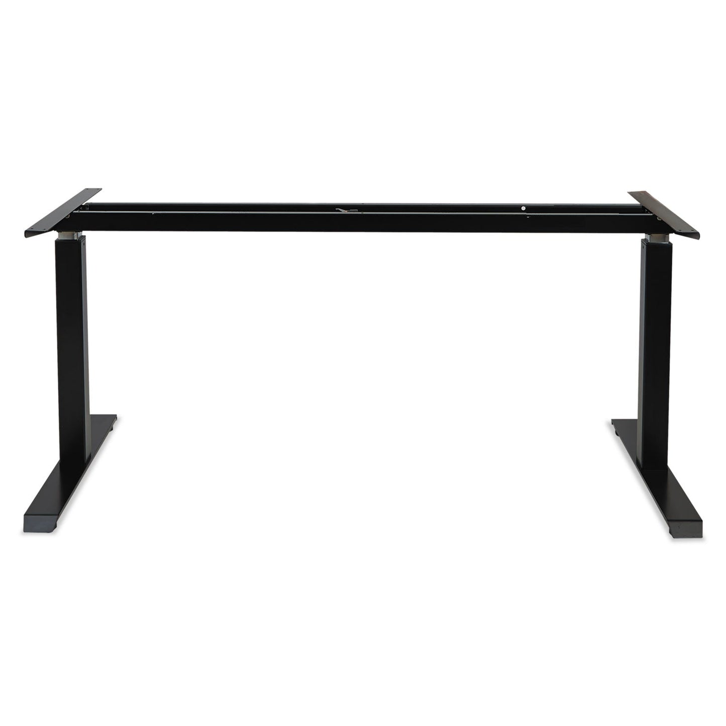 Alera AdaptivErgo Pneumatic Height-Adjustable Table Base, 59.06w x 28.35d x 26.18 to 39.57h, Black