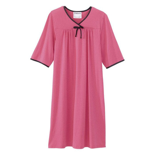 Silverts Open Back Hospital Gowns For Women - Night Gowns For Elderly Women, Post Surgery Clothing For Women, Adaptive Clothing For Women