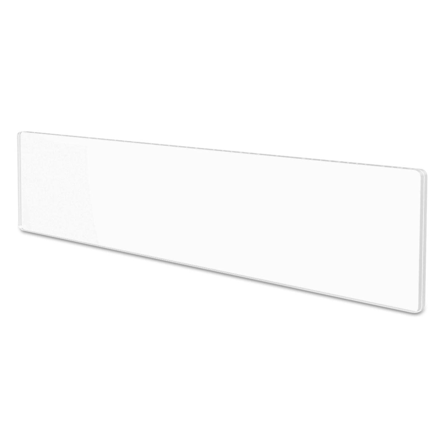 deflecto Superior Image Cubicle Nameplate Sign Holder, 8.5 x 2 Insert, Clear