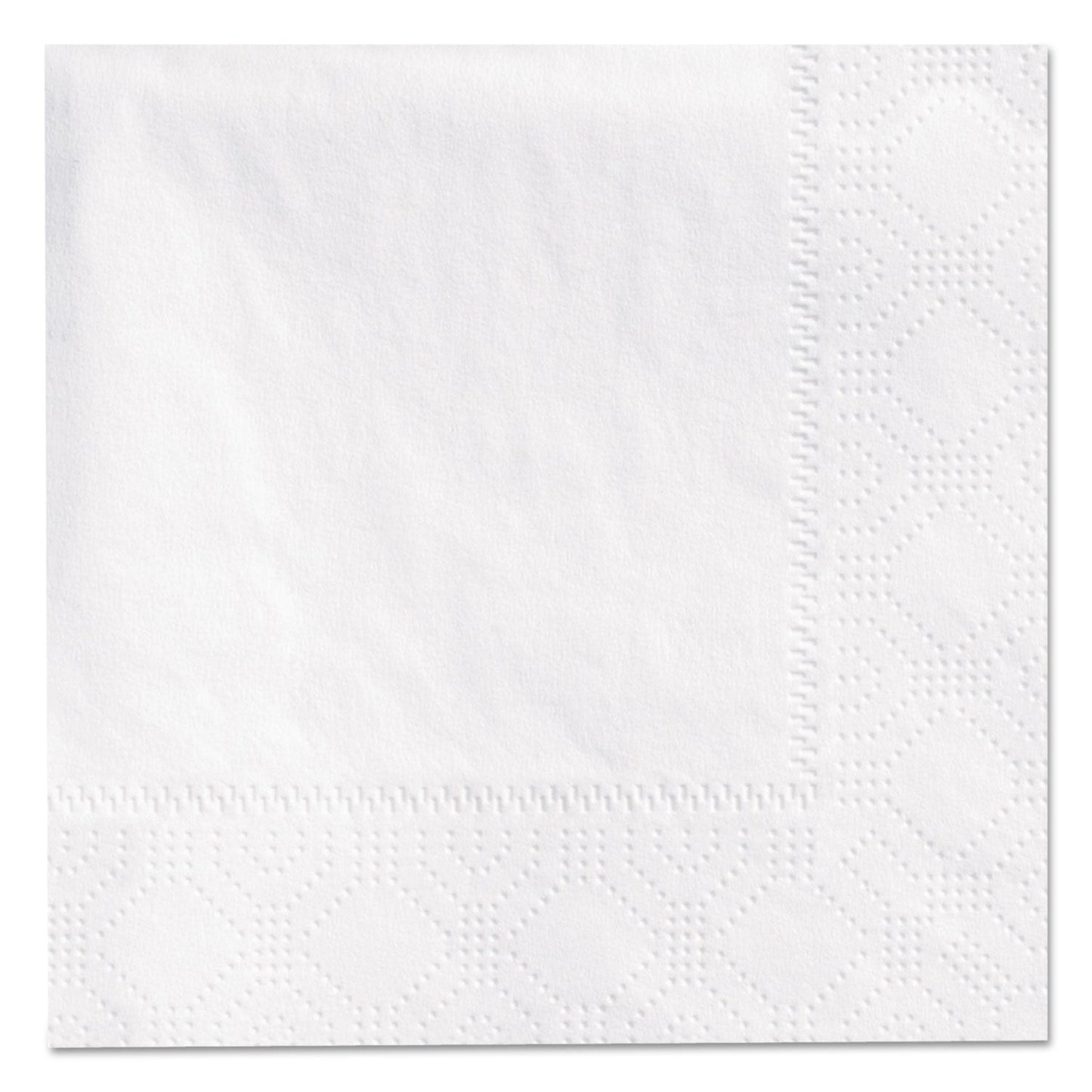 Hoffmaster Beverage Napkins, 2-Ply, 9 1/2 x 9 1/2, White, 3000/Carton