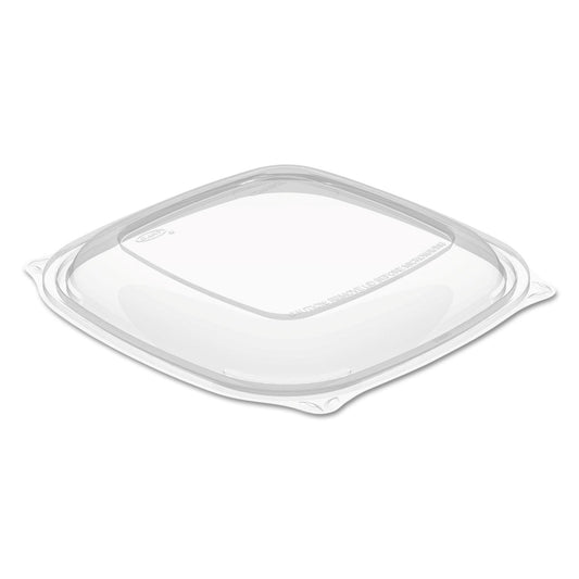 Dart PresentaBowls Pro Clear Square Lids for 24-32 oz Bowls, 8.5 x 8.5 x 0.5, Clear, Plastic, 63/Bag, 4 Bags/Carton