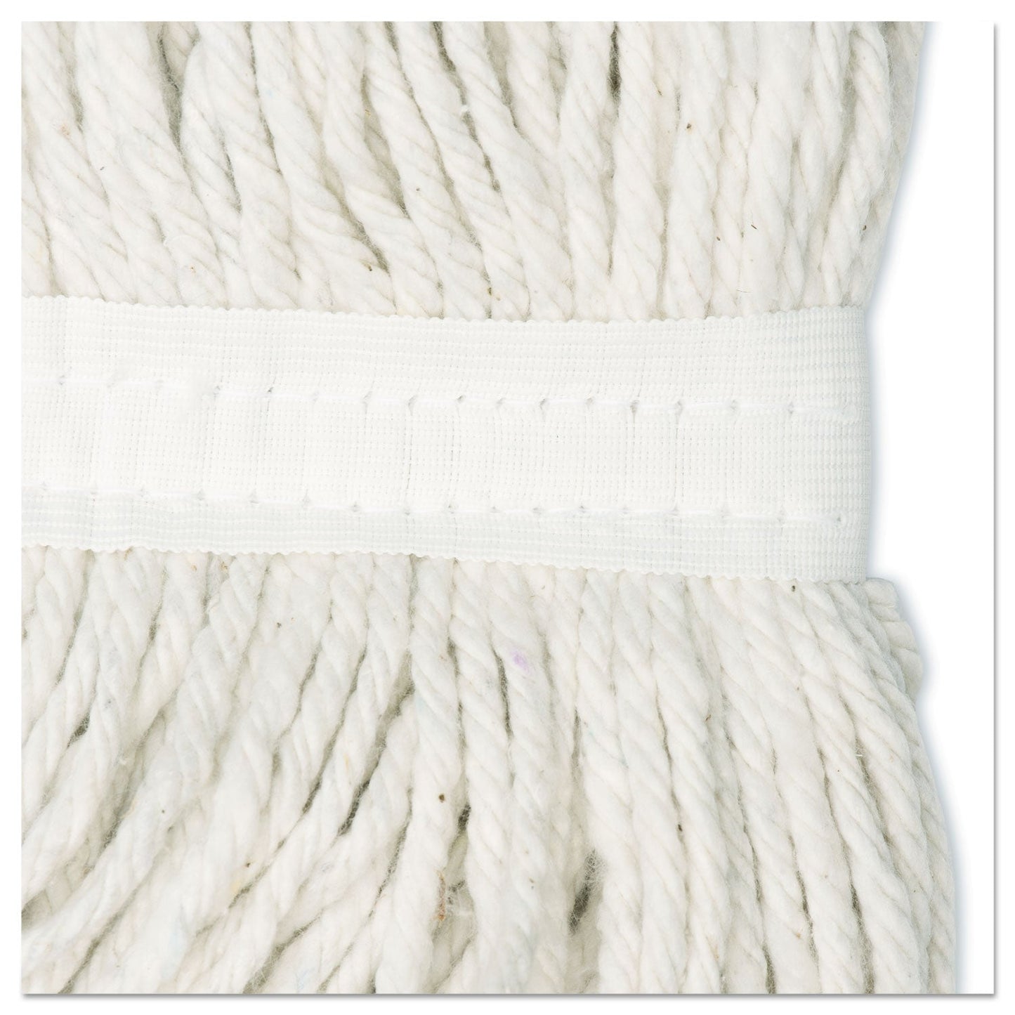 Boardwalk Cut-End Wet Mop Head, Rayon, No. 20, White