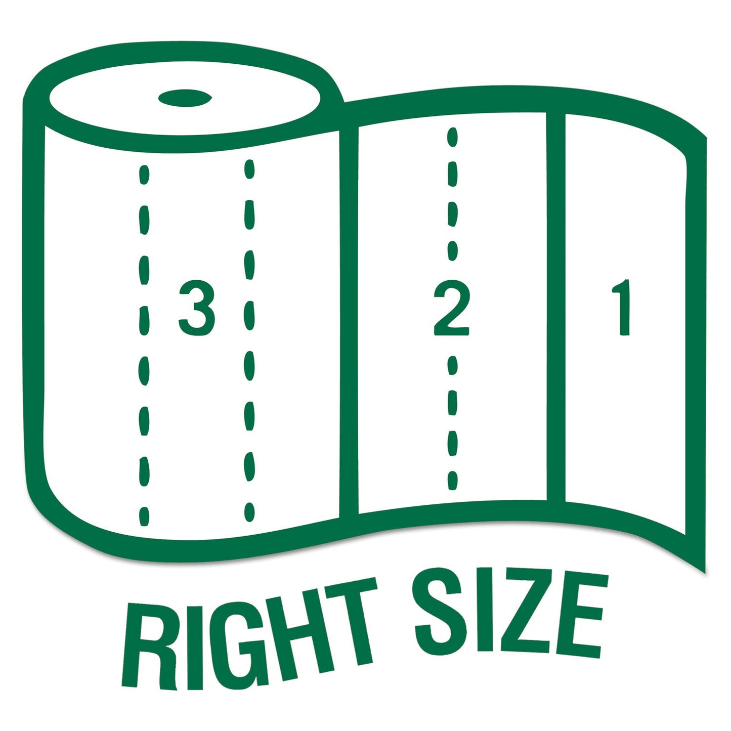 Seventh Generation 100% Recycled Paper Kitchen Towel Rolls, 2-Ply, 11 x 5.4, 156 Sheets/Roll, 24 Rolls/Carton